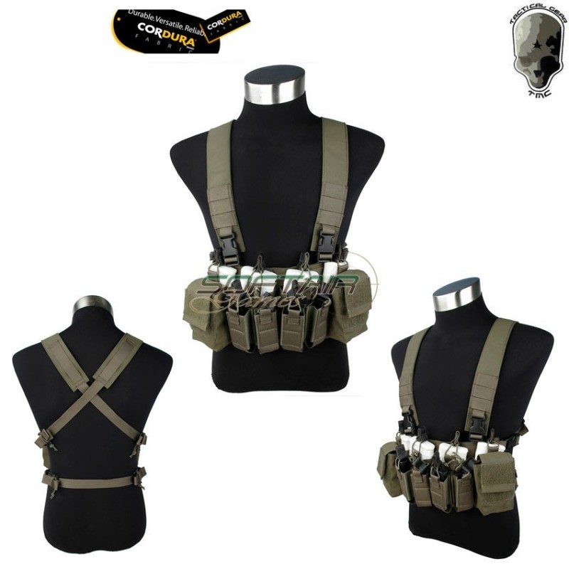 Chest Rig Xr Type Ranger Green Tmc (tmc-2755-rg)