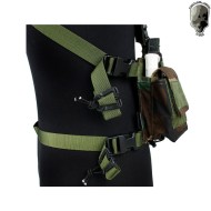 D-mittsu Chest Rig Woodland Tmc (tmc-2757-wl)