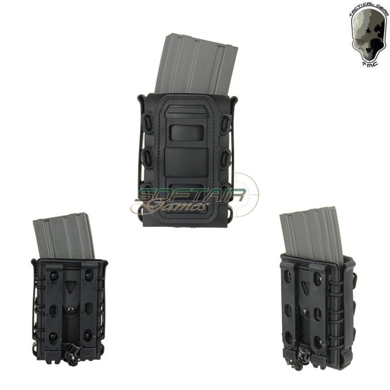 Scorpion Softshell Style Magazine Pouch Black Tmc (tmc-2777-bk)