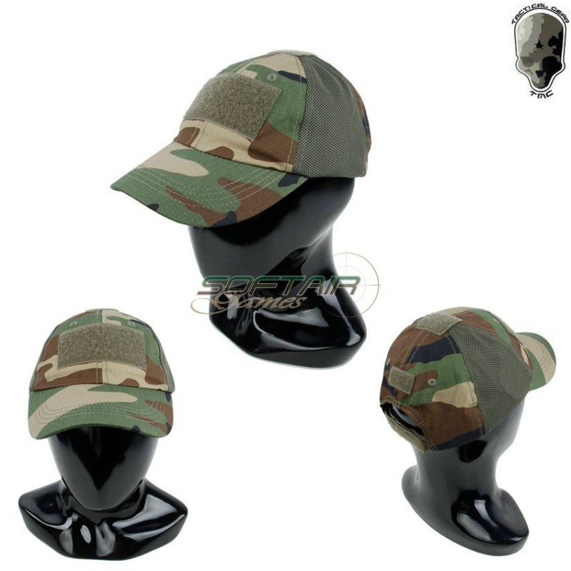 Baseball Mesh Cap 17ii Type Woodland Tmc (tmc-2817-wd)
