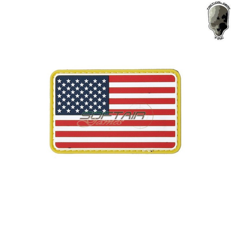 Patch Pvc Usa Flag Color Type Tmc (tmc-2969-usf) Patch Pvc Usa Flag Color Type Tmc (tmc-2969-usf)