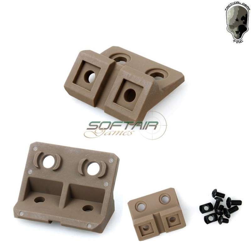 LC Offset Light Mount Dupont Coyote Brown Rail Tmc (tmc-3025-cb)