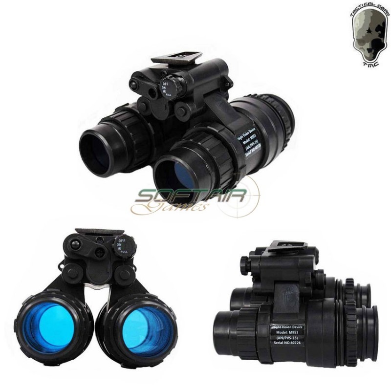 An/pvs-15 Nvg Visore Notturno Dummy Black Tmc (tmc-pvs15-bk)