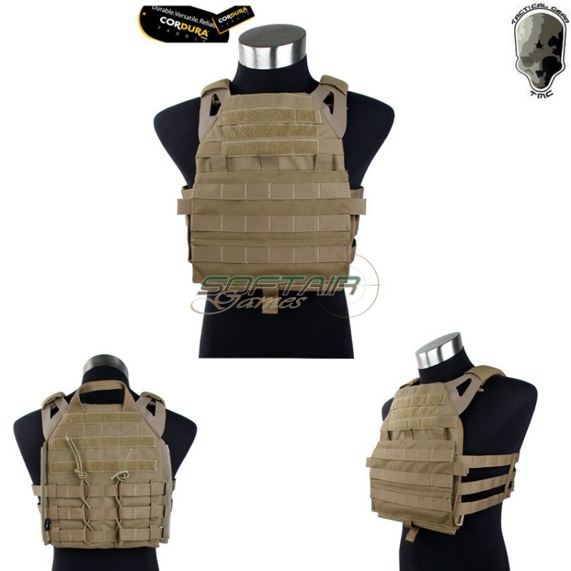 Jim Plate Carrier Vest Jpc Ver.2.0 Matte Coyote Brown Tmc (tmc-2423-cb)