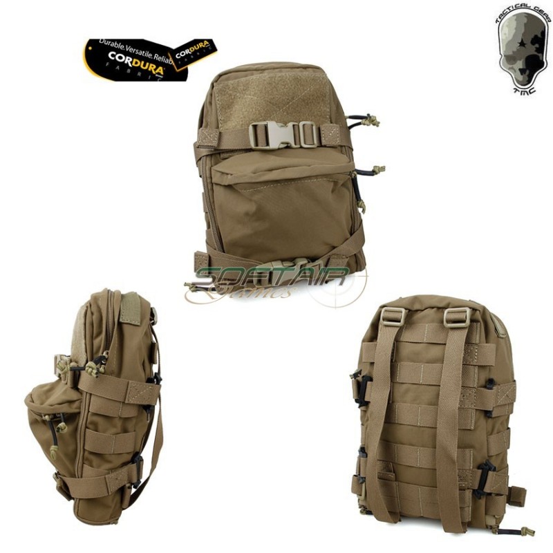 Mini Hydro Bag Backpack Matte Coyote Brown For Assault Vest Tmc (tmc-2503-cb) Mini Hydro Bag Backpack Matte Coyote Brown For Assault Vest Tmc (tmc-2503-cb)