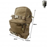 Mini Hydro Bag Backpack Matte Coyote Brown For Assault Vest Tmc (tmc-2503-cb) Mini Hydro Bag Backpack Matte Coyote Brown For Assault Vest Tmc (tmc-2503-cb)