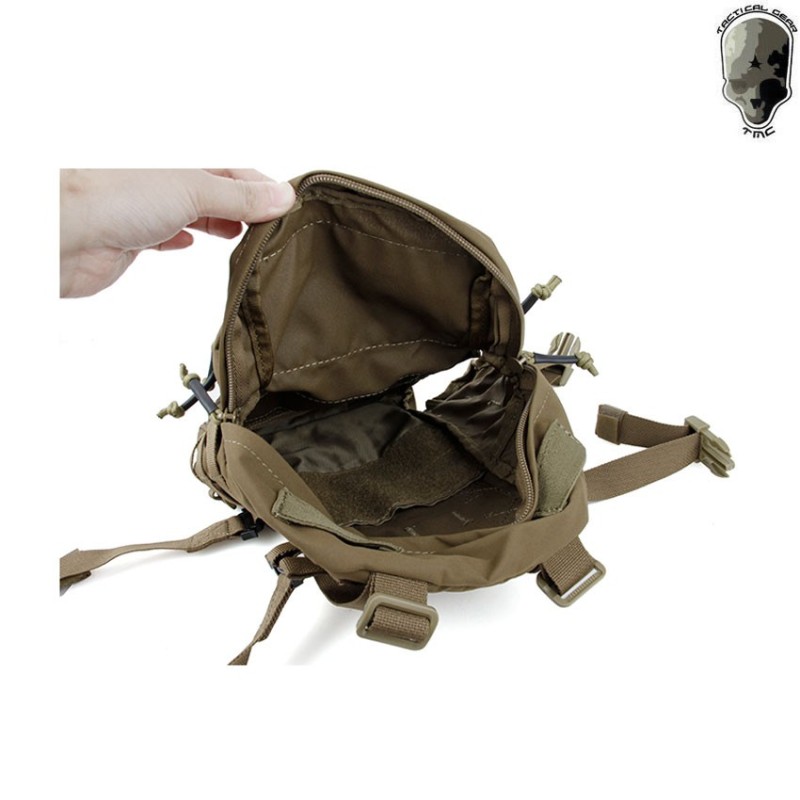 Mini Hydro Bag Backpack Matte Coyote Brown For Assault Vest Tmc (tmc-2503-cb) Mini Hydro Bag Backpack Matte Coyote Brown For Assault Vest Tmc (tmc-2503-cb)