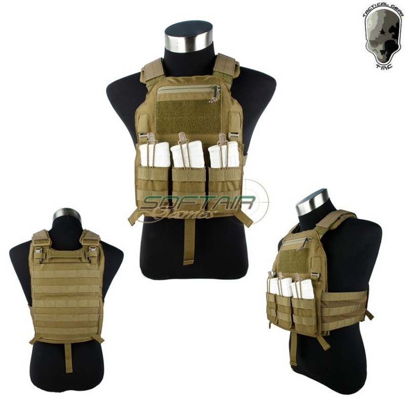 Plate Carrier 420 Lbx Type Khaki Tmc (tmc-2745-kk)