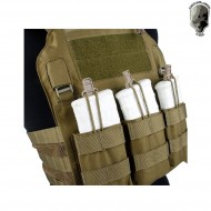 Plate Carrier 420 Lbx Type Khaki Tmc (tmc-2745-kk)