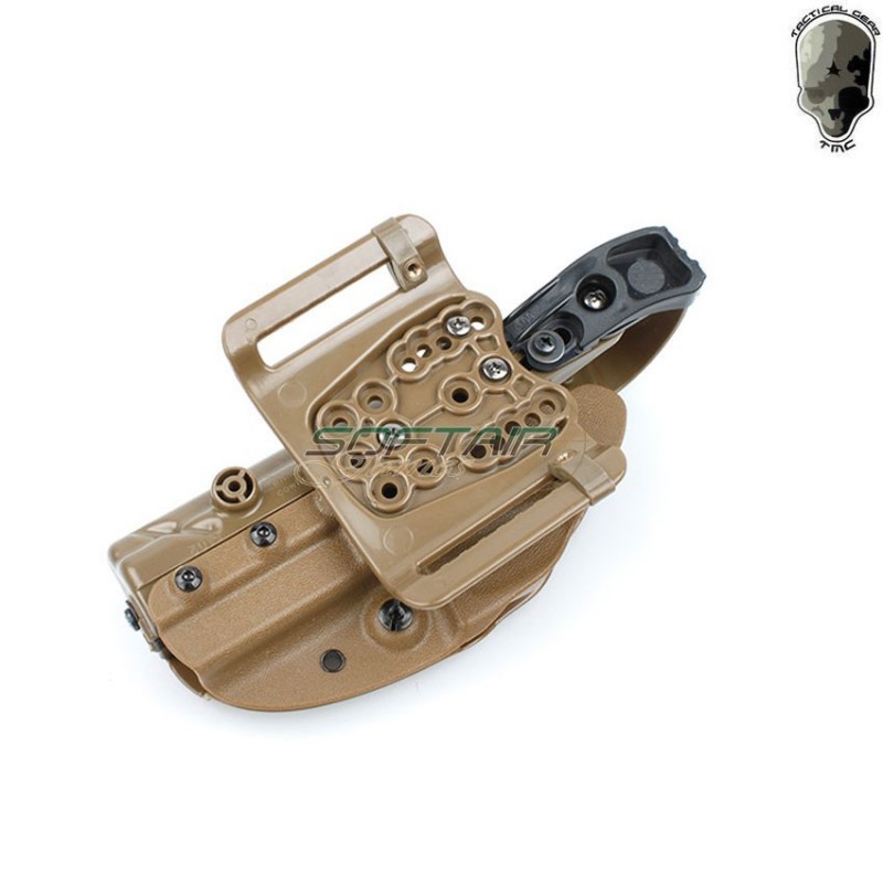 Fondina Rigida Sog Pac Dark Earth Per Pistola Glock Tmc (tmc-2039-de)