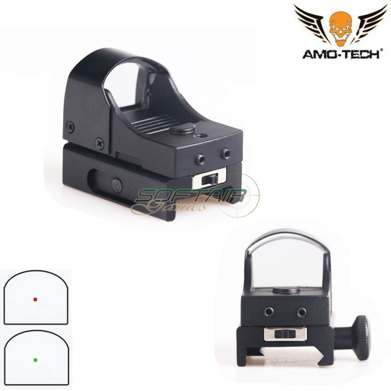 New Generation Reflex 1x22 Dot Black Amo-tech® (amt-hd107rg-bk)