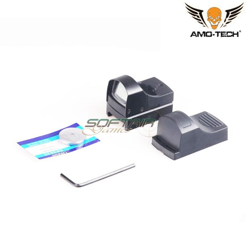 New Generation Reflex 1x22 Dot Black Amo-tech® (amt-hd107rg-bk)