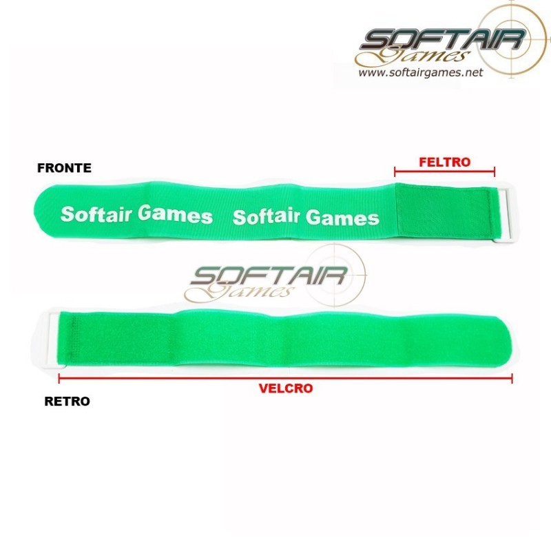 Arm Band Green Softair Games (sg-armband-gr)