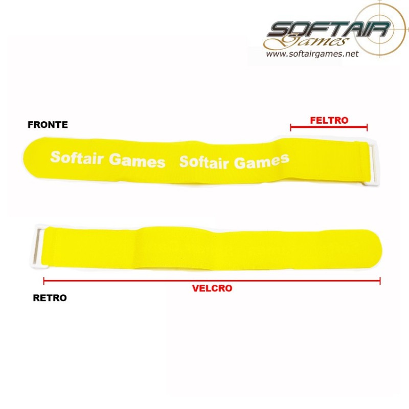 Fascia Da Braccio Gialla Softair Games (sg-armband-yl) Fascia Da Braccio Gialla Softair Games (sg-armband-yl)