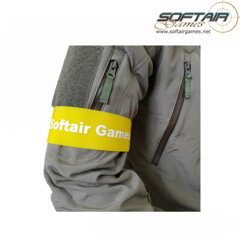 Arm Band Yellow Softair Games (sg-armband-yl)