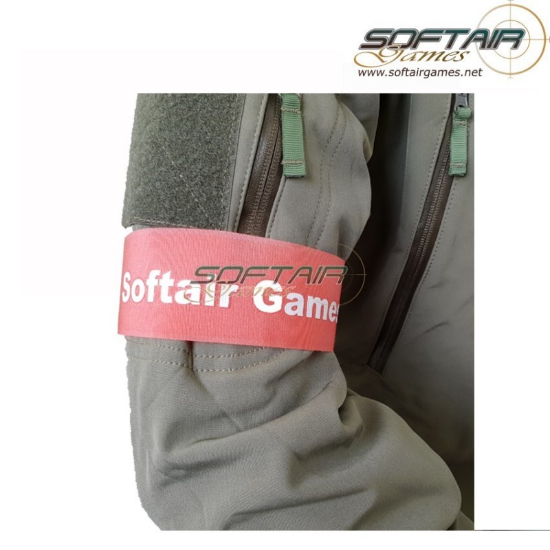 Fascia Da Braccio Rossa Softair Games (sg-armband-rd)