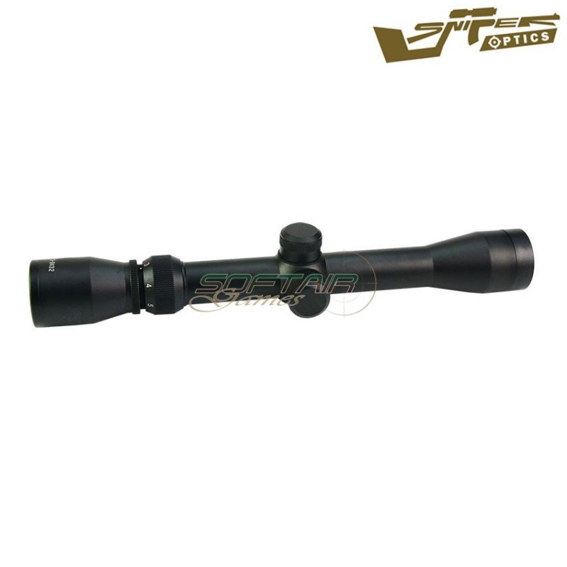 Ottica 3-9x32 Black Sniper Optics® (so-3-9x32)