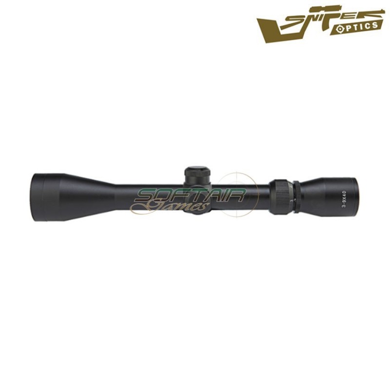 Scope 3-9x40 Black Sniper Optics® (so-3-9x40)