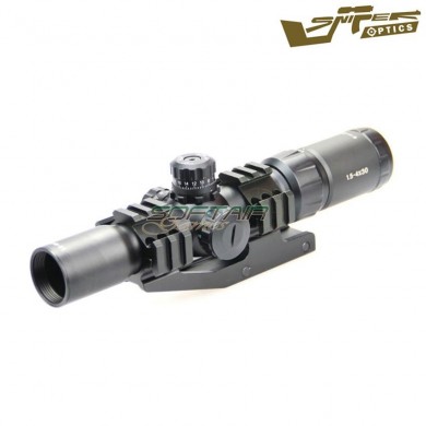 Ottica Reticolo Illuminato 1.5-4x30be Black Sniper Optics® (so-1.5-4x30be)