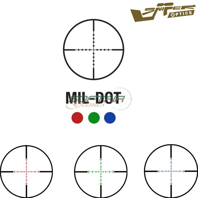 Scope Illuminated Reticle 1.5-4x30be Black Sniper Optics® (so-1.5-4x30be)