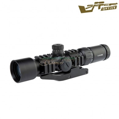 Ottica Reticolo Illuminato 1.5-5x40be Black Sniper Optics® (so-1.5-5x40be)