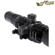 Scope Illuminated Reticle 1.5-4x40be Black Sniper Optics® (so-1.5-5x40be)
