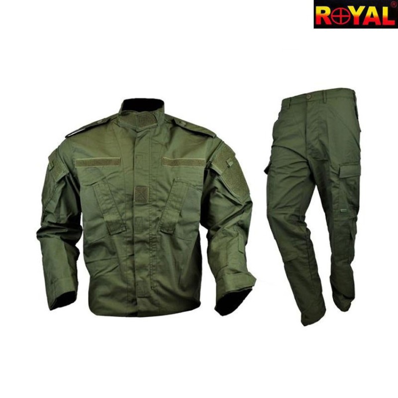 Complete Uniform Zip Olive Drab Royal (uni-v) - Softair Games - ASG ...