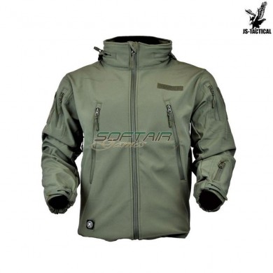 Softshell Jacket Shark Skin Ranger Green Js Tactical (jw-v)