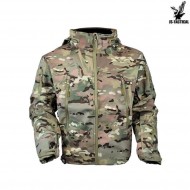 Softshell Jacket Shark Skin Multicam Js Tactical (jw-mc) Softshell Jacket Shark Skin Multicam Js Tactical (jw-mc)