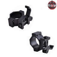 Ring Mount Scope/dot 30mm/25mm Qd Gun Five (gf-023) Ring Mount Scope/dot 30mm/25mm Qd Gun Five (gf-023)