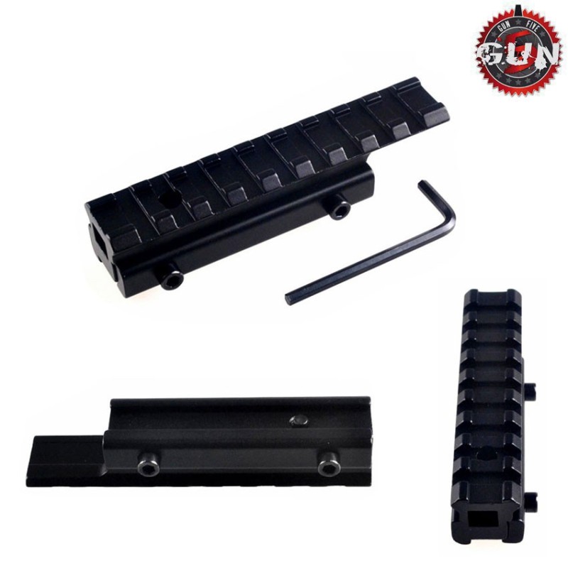 Weaver Type 3 Dovetail Extension From 11mm To 20mm Gun Five (gf-048)