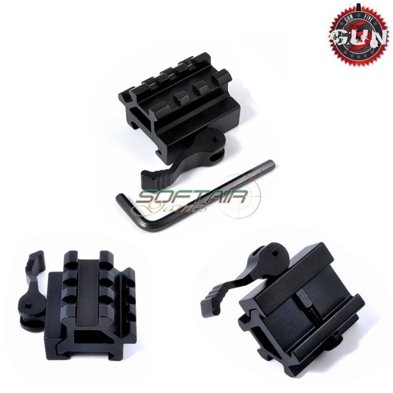 Qd 45° Rail Dovetail Gun Five (gf-054)