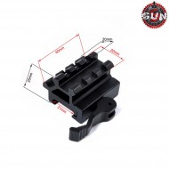 Qd 45° Rail Dovetail Gun Five (gf-054)