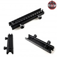 Flat Top Slitta Di Rialzo Da 13mm Long Gun Five (gf-058)