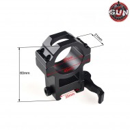 Anello Mount 30mm Qd Ottica/dot Gun Five (gf-072)