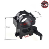 Ring Mount Scope/dot 25mm Qd Gun Five (gf-074)