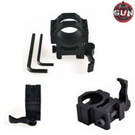 Ring Type 2 Mount Scope/dot 25mm Qd Gun Five (gf-075)