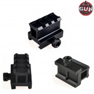 Flat Top Slitta Di Rialzo Da 30mm Short Gun Five (gf-076) Flat Top Slitta Di Rialzo Da 30mm Short Gun Five (gf-076)