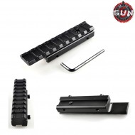 Weaver Type 4 Dovetail Extension From 11mm To 20mm Gun Five (gf-085) Weaver Type 4 Dovetail Extension From 11mm To 20mm Gun Five (gf-085)