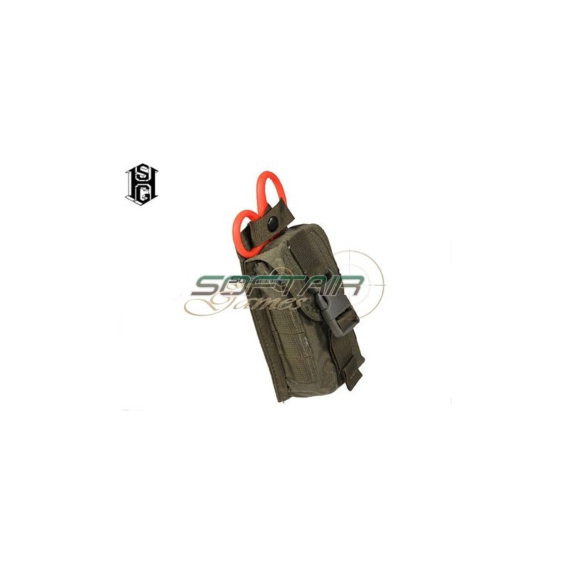 Pouch Hsgi® Bleeder/blowout Medic Olive Drab (cod.12bp00od) Pouch Hsgi® Bleeder/blowout Medic Olive Drab (cod.12bp00od)