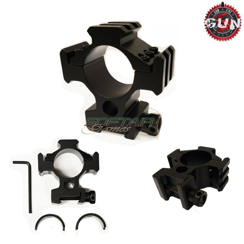 Ring Mount Type 2 Scope/dot 30mm/25mm Gun Five (gf-134)