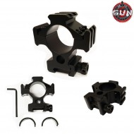 Anello Mount Type 2 Ottica/dot 30mm/25mm Gun Five (gf-134)