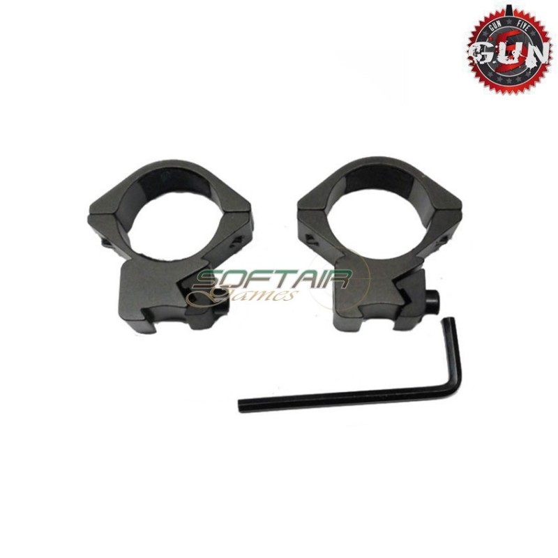 Attacchi Weaver Bassi 11mm Gun Five (gf-3011)