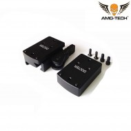 Milsim Realistic Mount Tri Type Docter Black Amo-tech® (amt-251-bk)