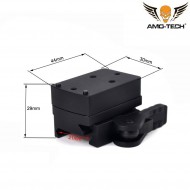 Milsim Realistic Mount Tri Type Docter Black Amo-tech® (amt-251-bk)