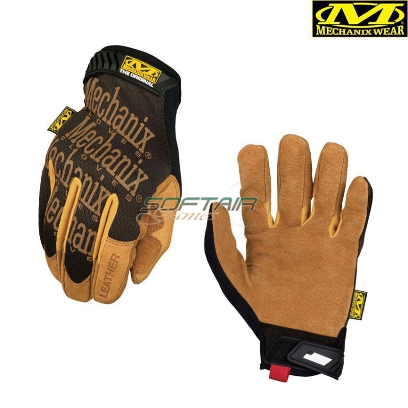 Gloves Original Leather Two Tone Mechanix (mx-lmg-75) - Softair Games - ASG  Softair San Marino