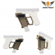 Carbine Kit Kriss Type For Pistol Glock 17/18/19 Dark Earth Amo-tech® (amt-510989-de)