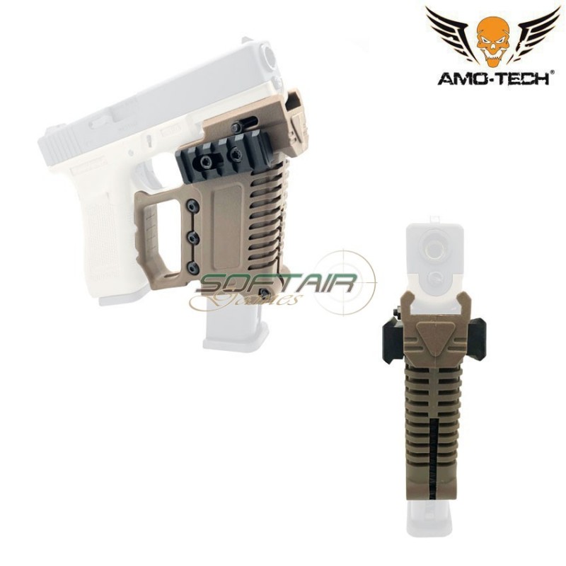 Carbine Kit Kriss Type Per Pistola Glock 17/18/19 Dark Earth Amo-tech® (amt-510989-de) Carbine Kit Kriss Type Per Pistola Glock 17/18/19 Dark Earth Amo-tech® (amt-510989-de)
