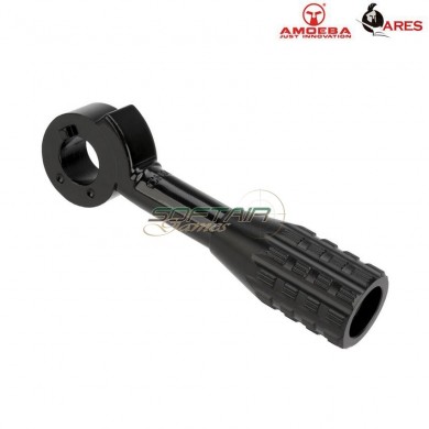 Cocking Handle Type 3 Black Cnc For M700 Stiker Ares Amoeba (ar-611618)