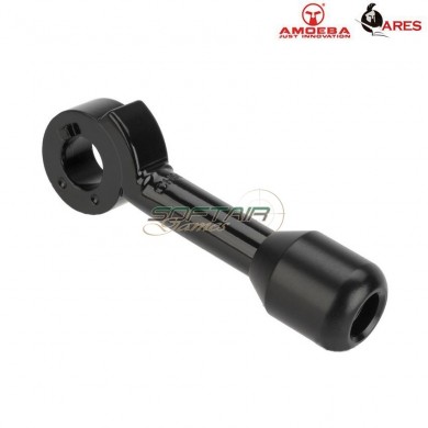 Cocking Handle Type 1 Black Cnc For M700 Stiker Ares Amoeba (ar-611616)